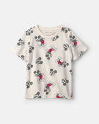 Tout-petit gar&ccedil;on T-shirt &agrave; imprim&eacute; Disney&copy; Mickey Mouse - Cr&egrave;me, image 1 sur 2 diapositives