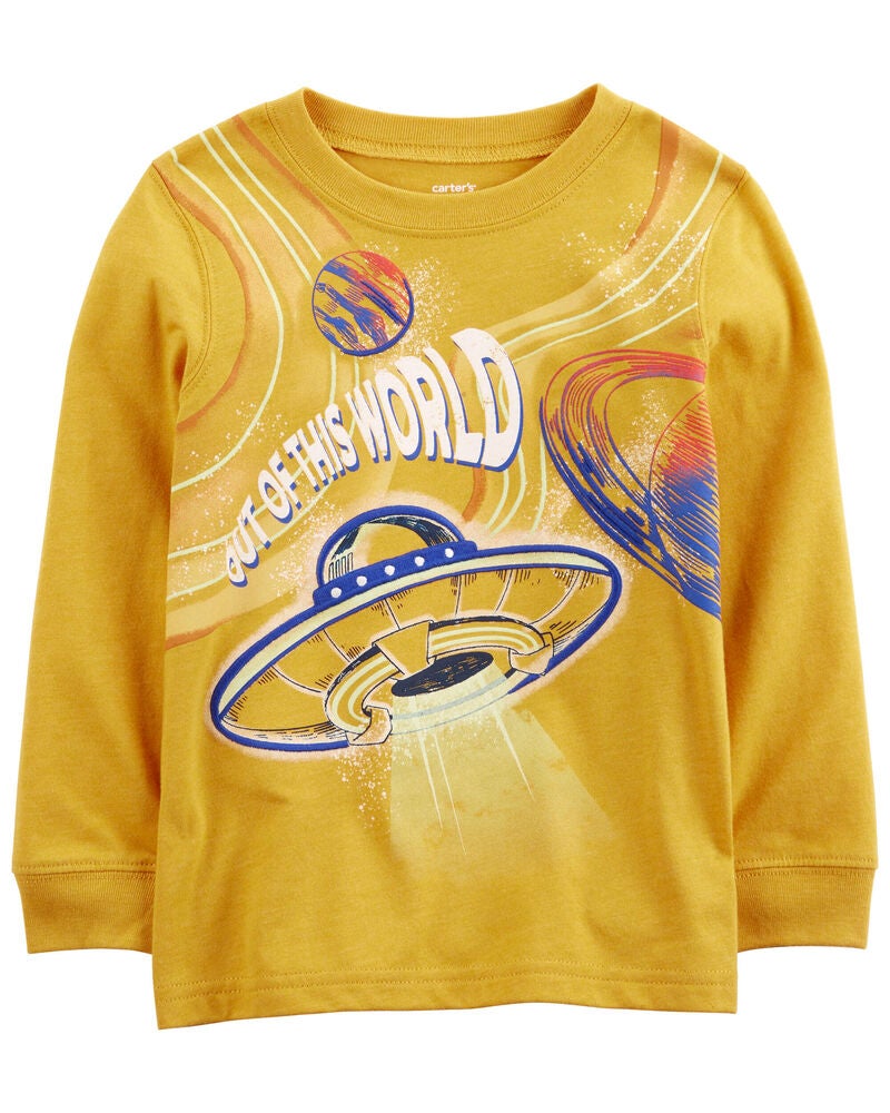 Baby Spaceship Jersey Tee, image 1 of 3 slides