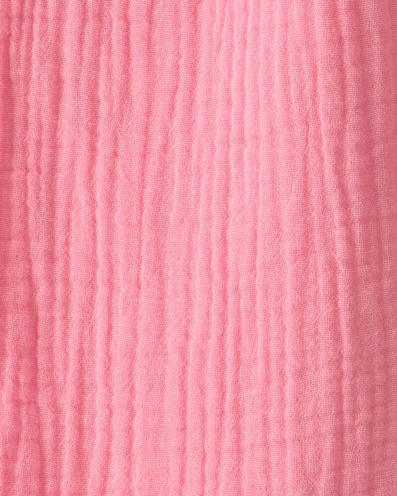 Toddler Girl Organic Cotton Gauze Pants, image 4 of 5 slides