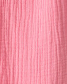 Toddler Girl Organic Cotton Gauze Pants, image 4 of 5 slides
