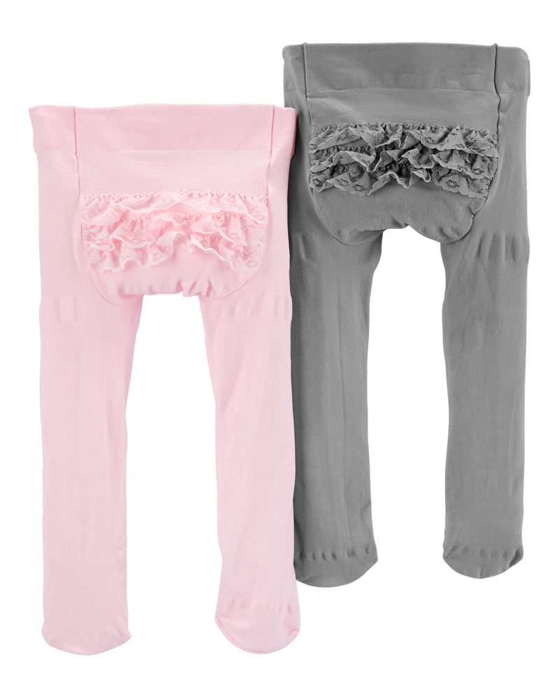 Baby 2-Pack Tights, image 1 of 4 slides