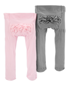 Baby 2-Pack Tights, image 1 of 4 slides