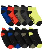 Toddler Boy 10-Pack No Show Socks, image 1 of 2 slides
