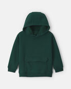 Toddler Boy Fleece Hoodie - Green, image 1 of 3 slides
