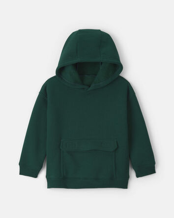 Toddler Boy Fleece Hoodie - Green, 