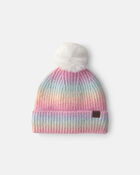 Toddler Girl Kombi Lurex Pom Hat - Pink, image 1 of 3 slides