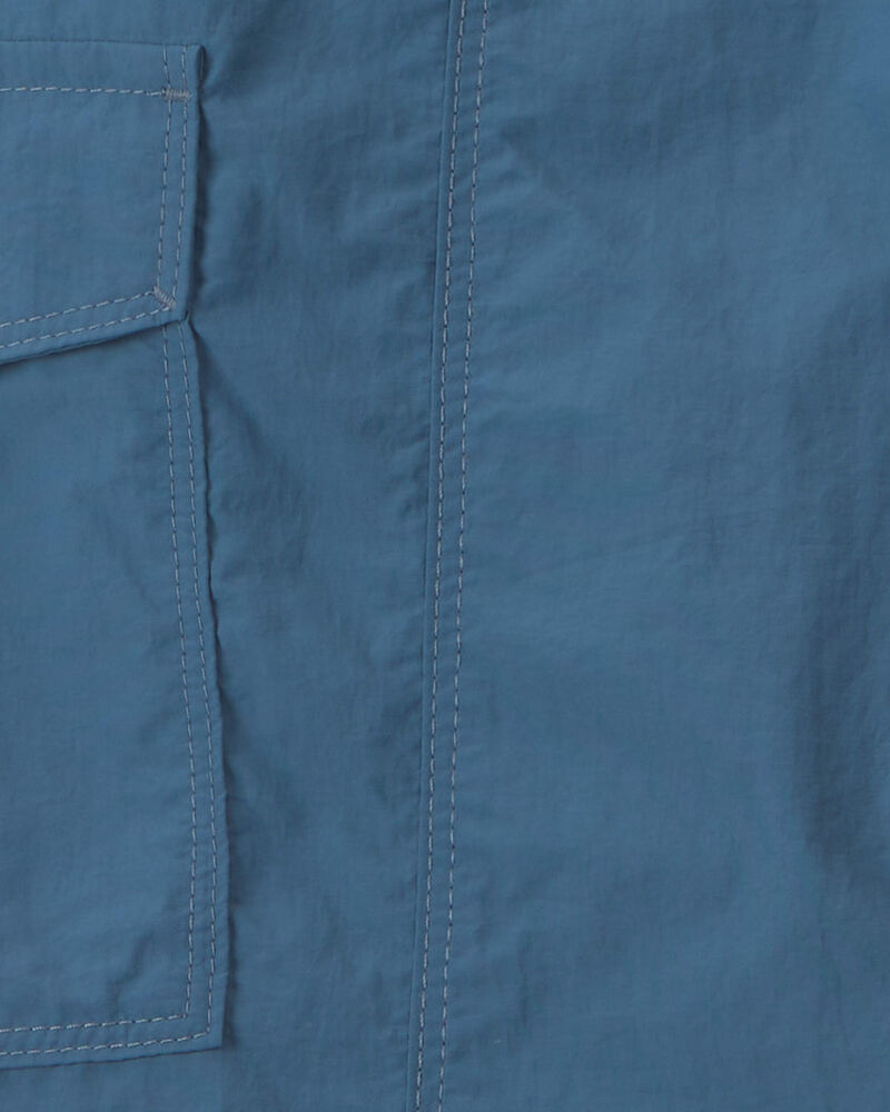 Filles - Pantalon de jogging de style cargo - Bleu marine, image 4 sur 4 diapositives