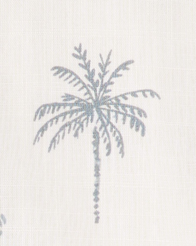 Toddler Palm Tree Print 2-Piece Short Set, image 3 of 4 slides