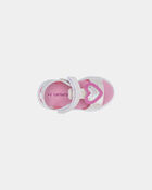 Toddler Girl Heart Light Up  Sandals, image 4 of 6 slides