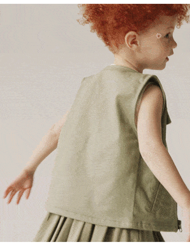 Toddler Girl Avenue Twirl™ Midi Skirt - Olive, image 1 of 8 slides