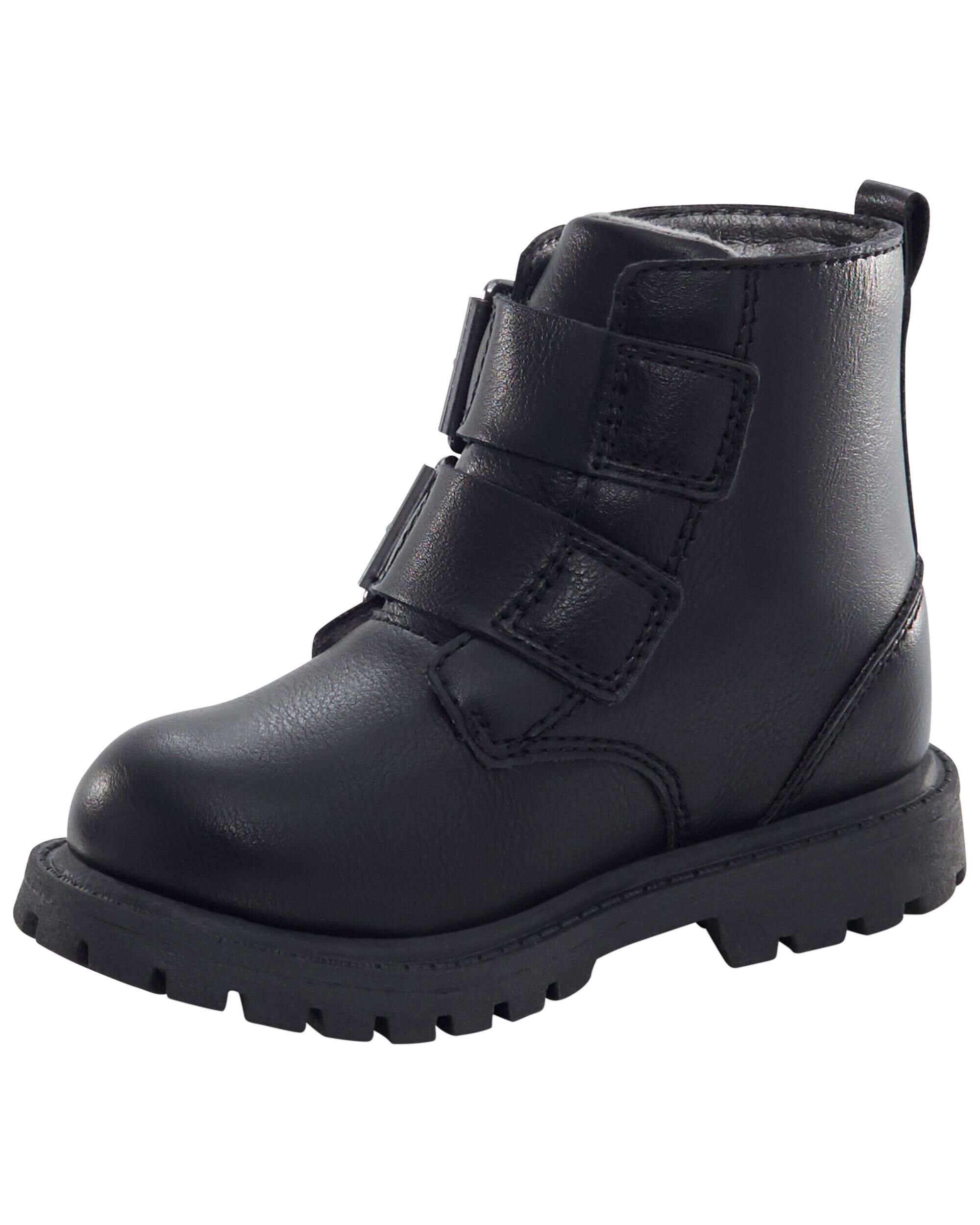 Black Toddler Buckle Boots Carter s Oshkosh Canada