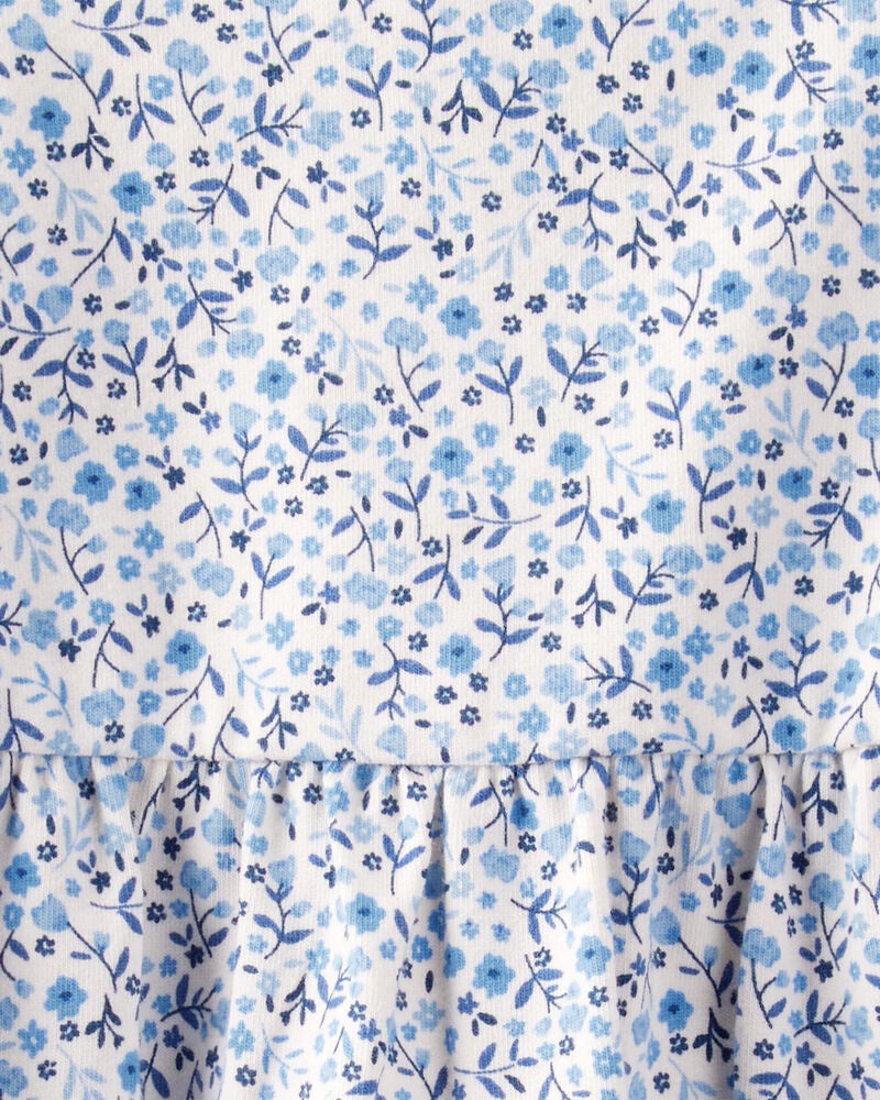 Baby Organic Cotton Floral-Print Dress, image 5 of 5 slides