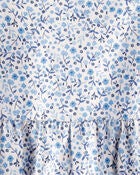 Baby Organic Cotton Floral-Print Dress, image 5 of 5 slides