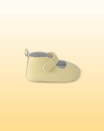 B&eacute;b&eacute; fille - Chaussures festonn&eacute;es Winnie l&rsquo;Ourson de Disney&reg; - Jaune, 