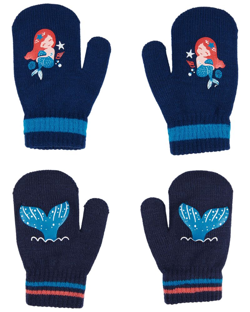 Multi 2Pack Gripper Mittens