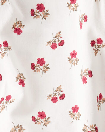 Bébé Ensemble 3 pièces cache-couche à fleurs, 
