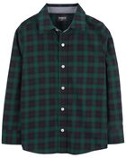 Family Matching: Plaid Soft Twill Button-Front Shirt, image 1 of 3 slides