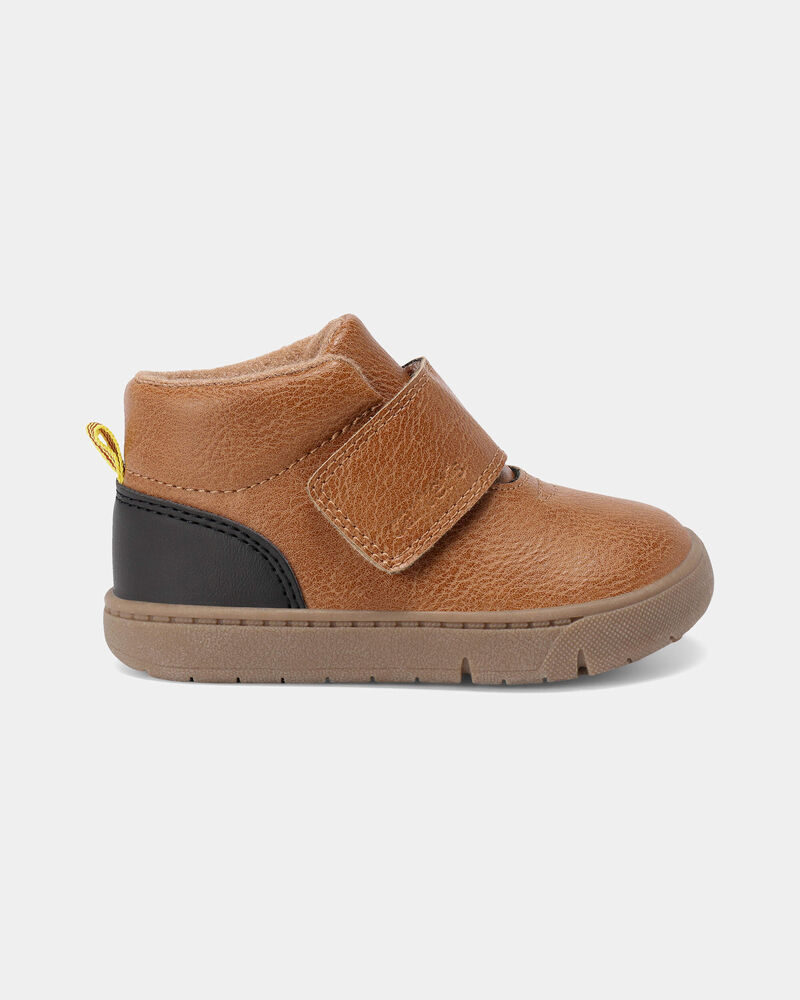 Baby Boy Every Step&reg; First Walker Boots - Brown, image 2 of 6 slides