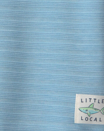 Toddler Boy 2-Piece Shark Top & Short Set - Blue, 
