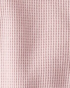 Baby Waffle Knit Sleeper Pyjamas Made with Organic Cotton, image 2 of 4 slides