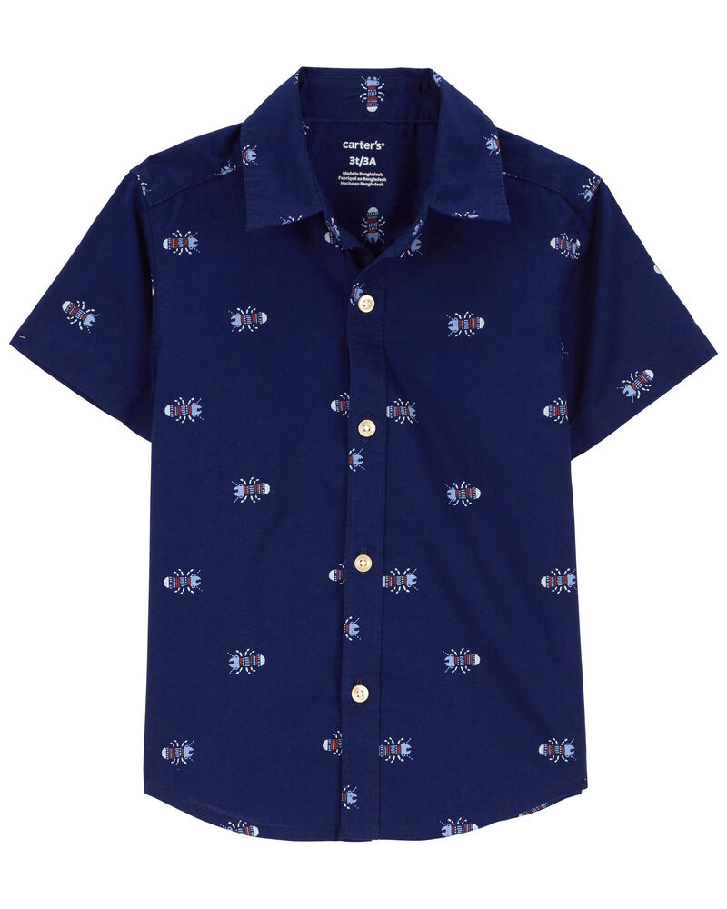 Toddler Button-Down Shirt, image 1 of 3 slides