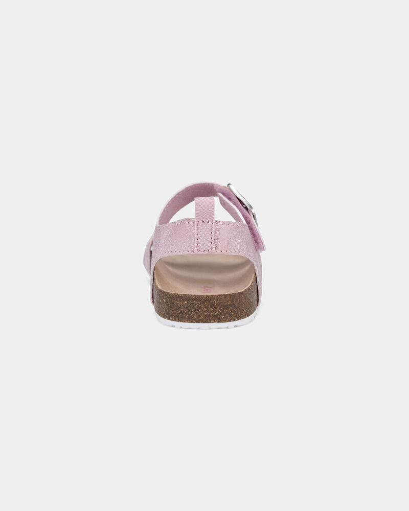 Toddler Girl Star Sandals - Pink, image 3 of 6 slides