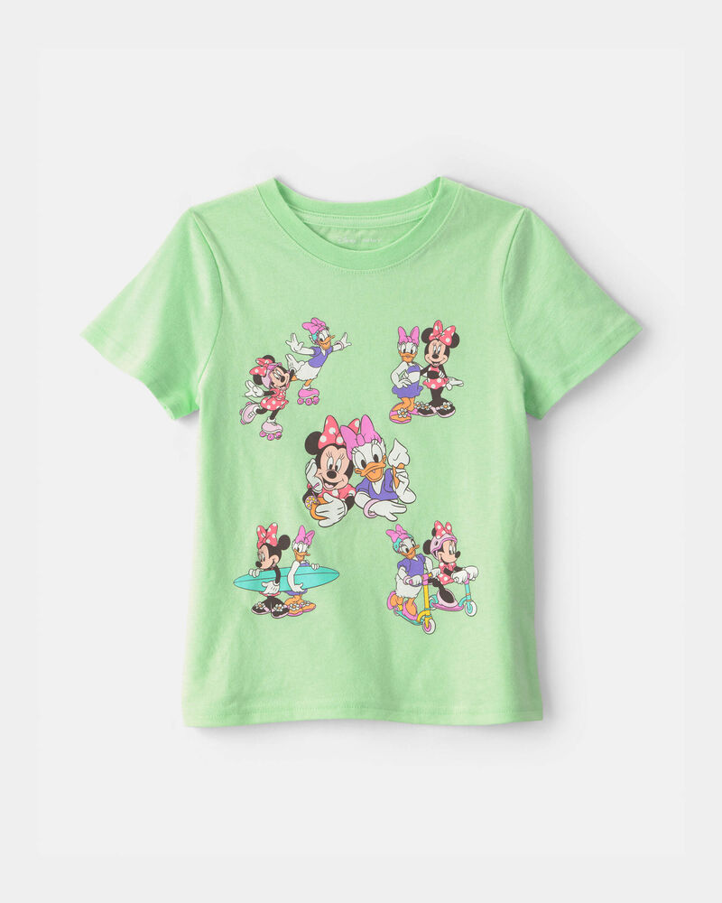 Filles - T-shirt &agrave; imprim&eacute; Disney&copy; Minnie Mouse - Vert, image 1 sur 2 diapositives