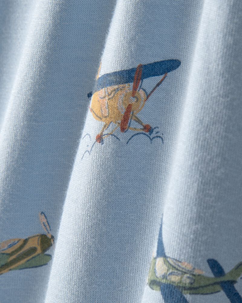 Baby Boy 2-Pack Plane PurelySoft Pants - Blue, image 3 of 7 slides