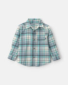Tout-petit gar&ccedil;on &ndash; Chemise boutonn&eacute;e en flanelle &agrave; carreaux, image 1 sur 2 diapositives