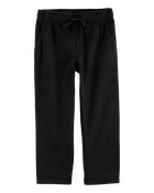 Toddler Pull-On Microfleece Sweatpants, image 3 of 6 slides
