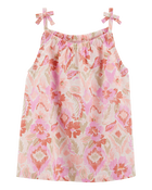 Baby Floral Print Tank - Pink, image 1 of 3 slides