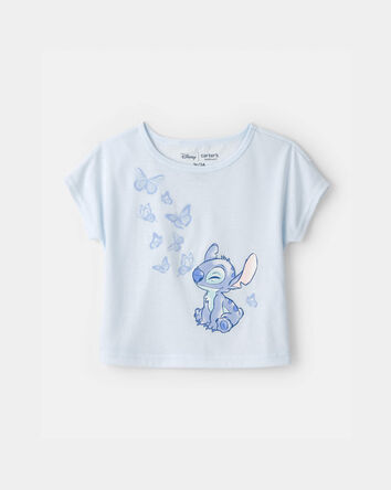 Tout-petit fille - Pyjama 2 pi&egrave;ces &agrave; manches courtes Disney&copy; Lilo & Stitch - Bleu, 