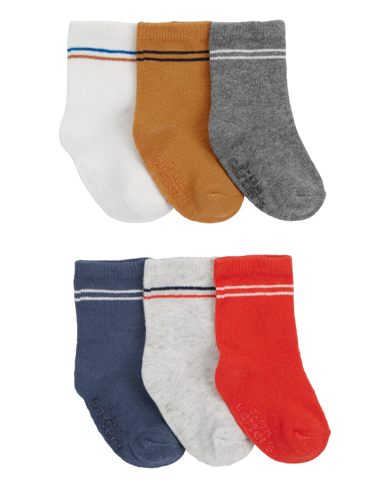 Baby 6-Pack Socks, image 1 of 2 slides