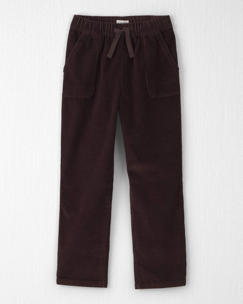 Boys Organic Cotton Corduroy Pants, image 1 of 5 slides