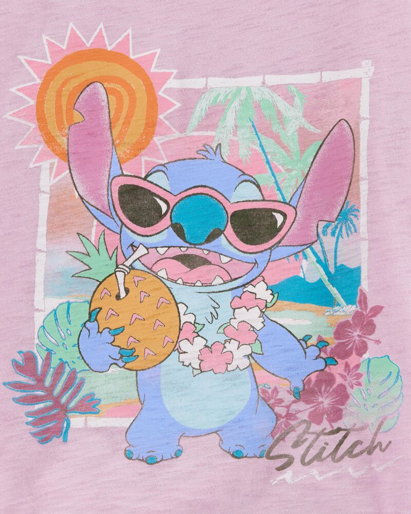 Kid Stitch Graphic Tee - Pink, image 2 of 2 slides