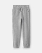 Boys Fleece Joggers - Grey, image 1 of 4 slides