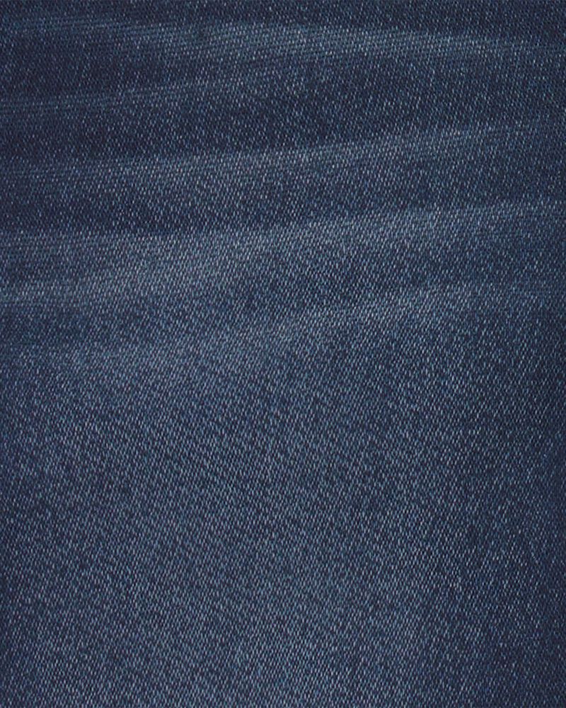 Baby Boy Denim Overalls - Dark Wash, image 2 of 6 slides