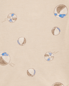 Toddler Beach Ball Print Knit Short-Sleeve Tee, image 2 of 4 slides