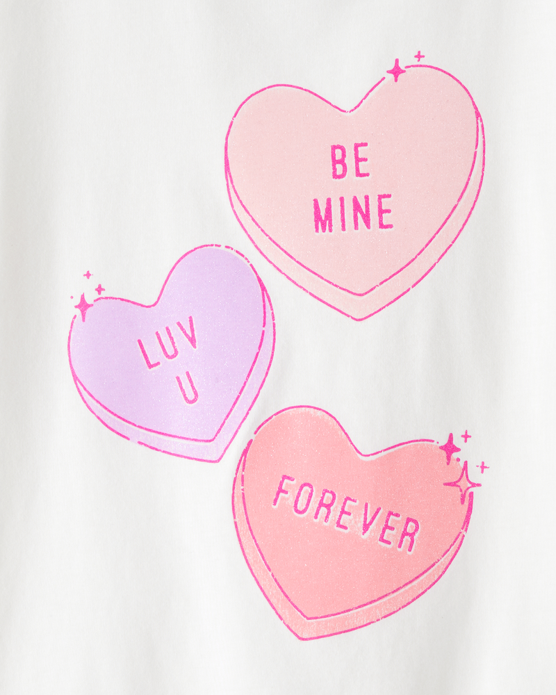 Kid Be Mine Long-Sleeve Shirt - White, image 3 of 4 slides