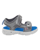 Toddler Shark Light Up Sandals, image 2 of 7 slides