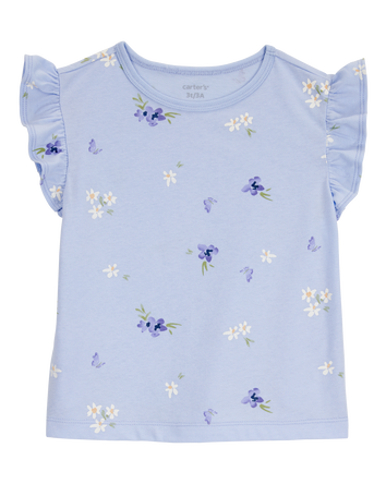 Toddler Floral Short-Sleeve Tee, 