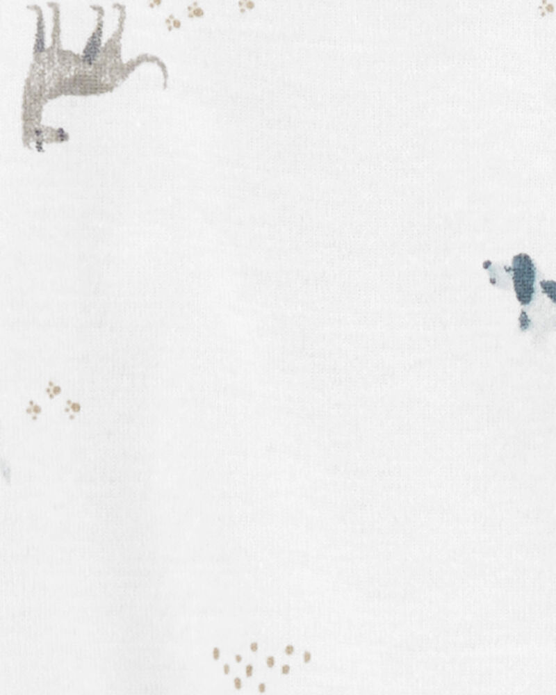 Bébé Emballage de 2 grenouillères en coton à glissière, image 3 sur 5 diapositives