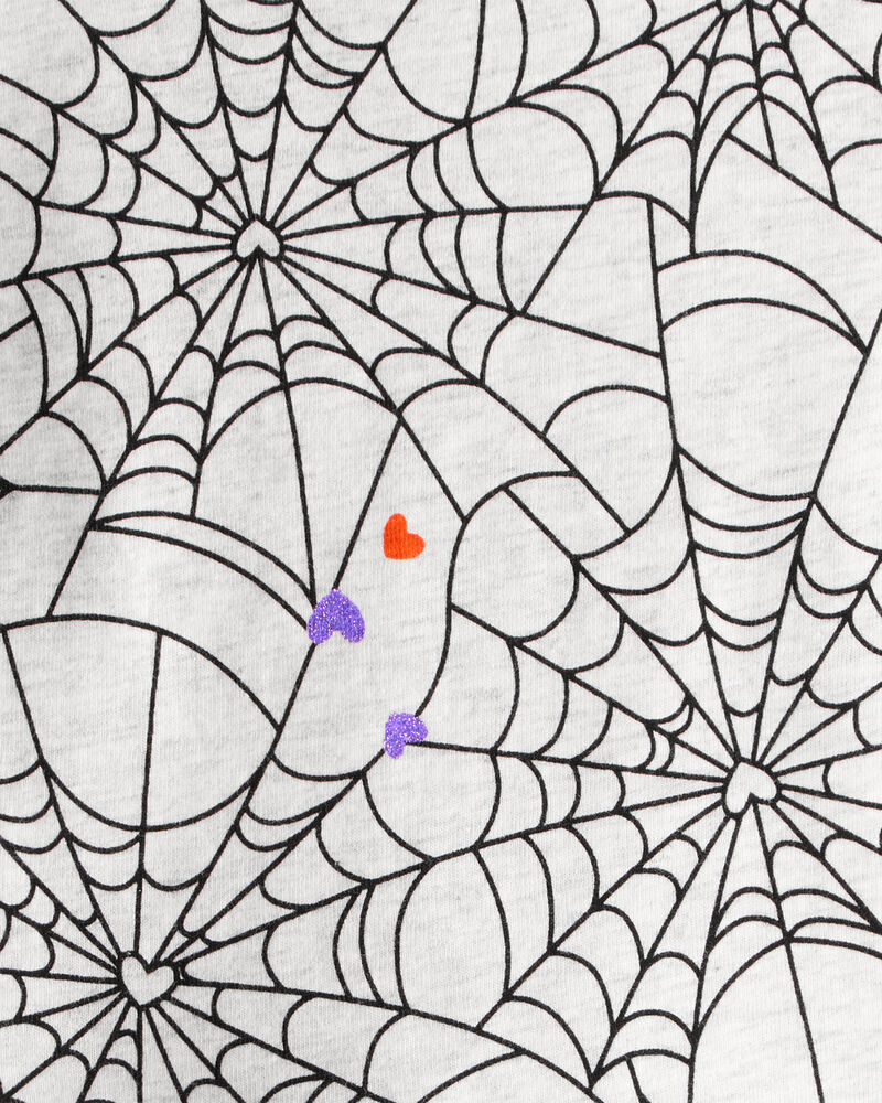 Baby Halloween Spiderwebs Long-Sleeve Tee, image 2 of 3 slides