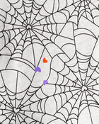 Baby Halloween Spiderwebs Long-Sleeve Tee, image 2 of 3 slides