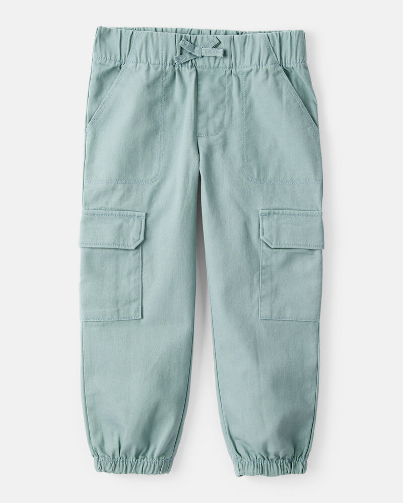 Toddler 2-Piece "Loved" Pullover Sweatshirt & Pant Set - Cream/Green, image 3 of 6 slides