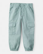 Toddler 2-Piece "Loved" Pullover Sweatshirt & Pant Set - Cream/Green, image 3 of 6 slides