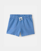 Toddler Boy French Terry Shorts - Blue, image 1 of 4 slides