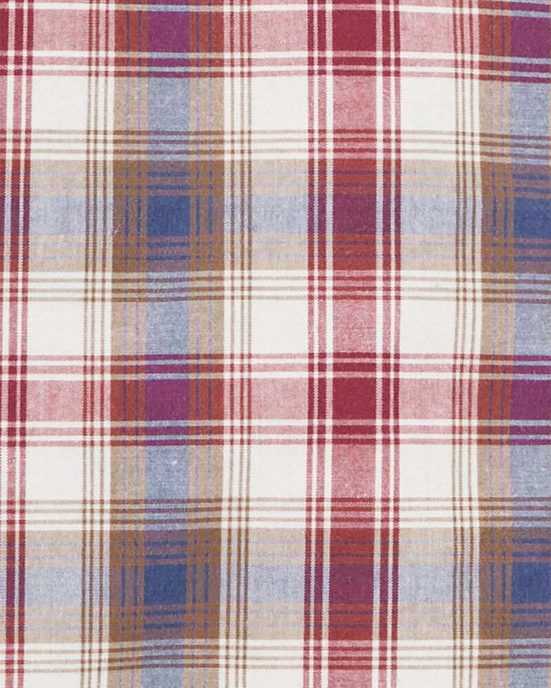 Baby Plaid Button-Front Shirt, image 3 of 4 slides