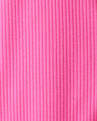 Baby Girl Cotton Long-Sleeve Snug Fit Sleeper - Pink, image 4 of 5 slides