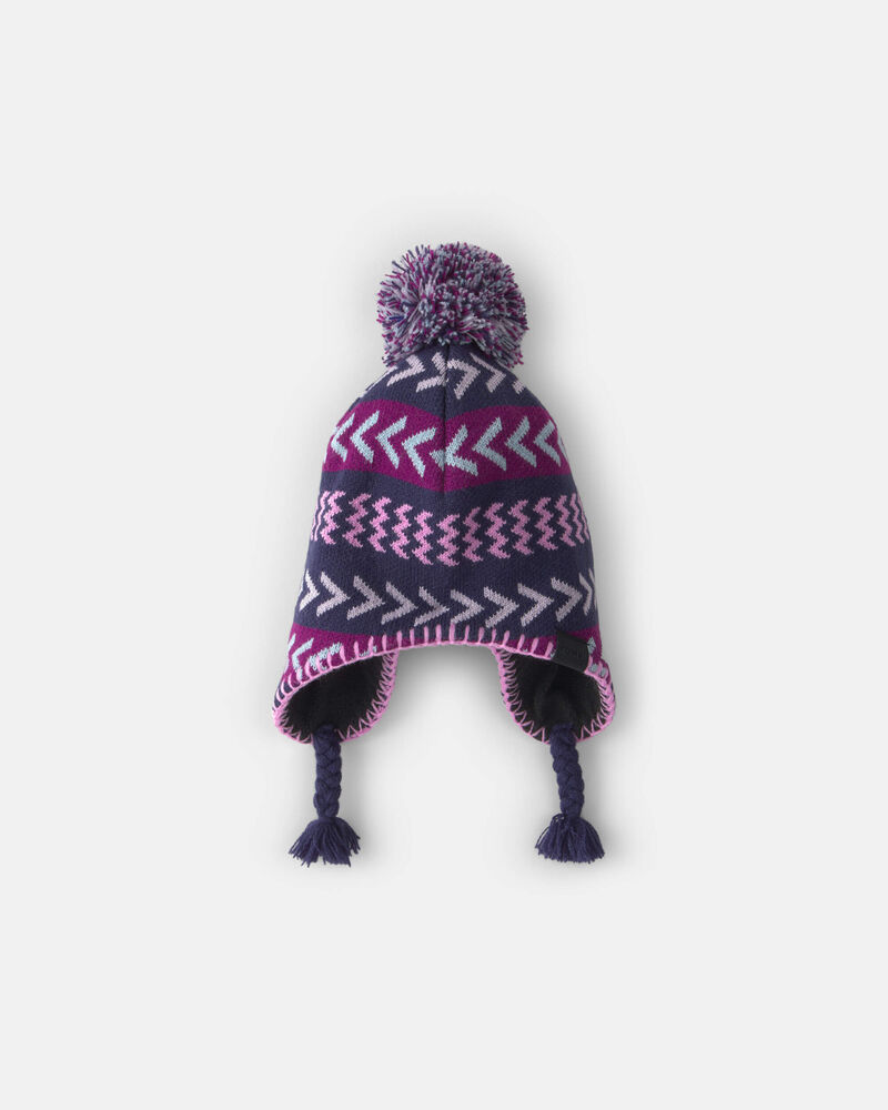 Toddler Girl Kombi Booster Hat - Purple, image 1 of 1 slides